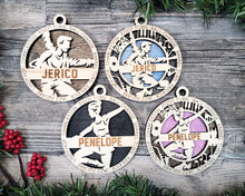 Load image into Gallery viewer, PRE-ORDER Sports Tree Ornaments - Oak&amp;Feather