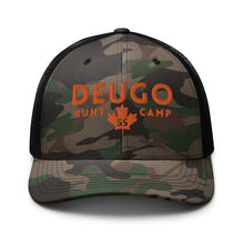 Load image into Gallery viewer, Camouflage Deugo Trucker Hat - Oak&Feather