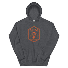 Load image into Gallery viewer, Unisex Deugo Orange Logo Hoodie - Oak&Feather