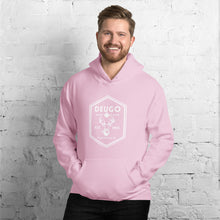 Load image into Gallery viewer, Unisex Deugo White Logo Hoodie - Oak&Feather