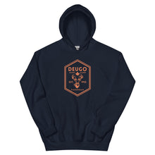 Load image into Gallery viewer, Unisex Deugo Orange Logo Hoodie - Oak&Feather