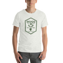 Load image into Gallery viewer, Unisex Deugo Forest Green Logo Tee - Oak&Feather