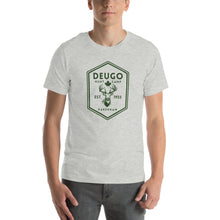 Load image into Gallery viewer, Unisex Deugo Forest Green Logo Tee - Oak&Feather