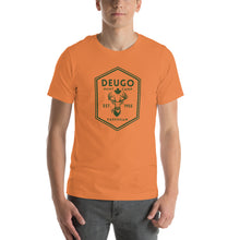 Load image into Gallery viewer, Unisex Deugo Forest Green Logo Tee - Oak&Feather
