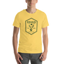 Load image into Gallery viewer, Unisex Deugo Forest Green Logo Tee - Oak&Feather