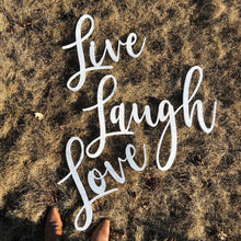 Load image into Gallery viewer, Word Cut Outs - Oak&Feather