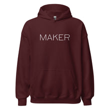Load image into Gallery viewer, MAKER Unisex Hoodie - Oak&Feather