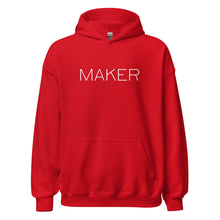 Load image into Gallery viewer, MAKER Unisex Hoodie - Oak&Feather