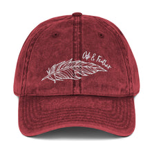 Load image into Gallery viewer, O&F Vintage Cotton Twill Cap - Oak&Feather