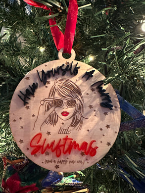 Have Yourself A Merry little Swiftmas Ornament - Oak&Feather
