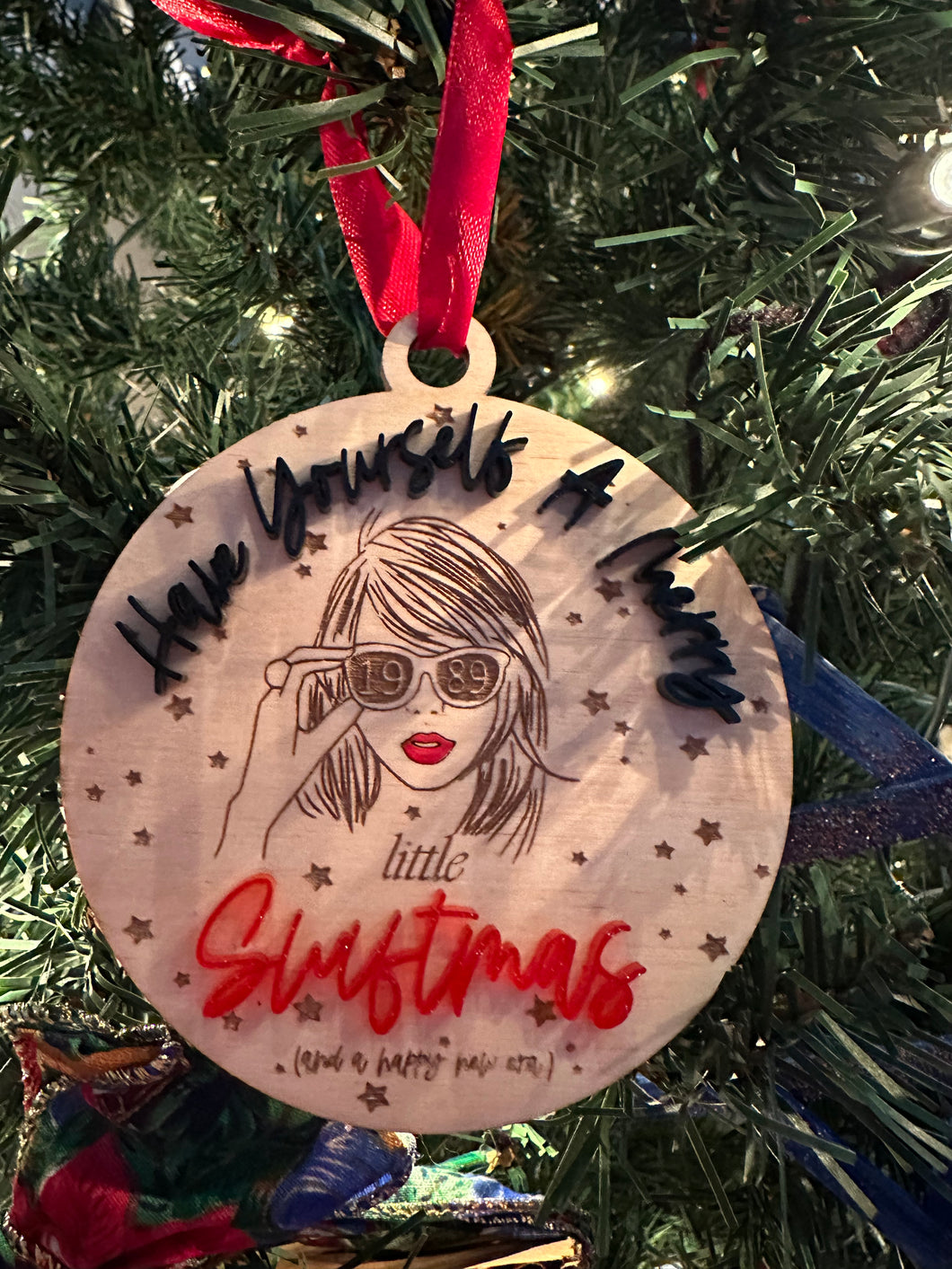 Have Yourself A Merry little Swiftmas Ornament - Oak&Feather